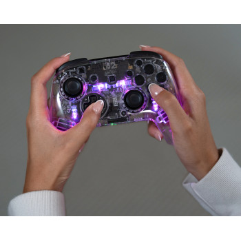 Turtle Beach Afterglow Transparent Bezprzewodowy kontroler do gier RGB dla Nintendo Switch 2