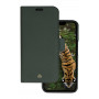 Etui typu flip dbramante1928 New York dla Apple iPhone 14 Pro - Evergreen - Zrównoważona skóra pełnoziarnista