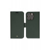 Etui typu flip dbramante1928 New York dla Apple iPhone 14 Pro - Evergreen - Zrównoważona skóra pełnoziarnista