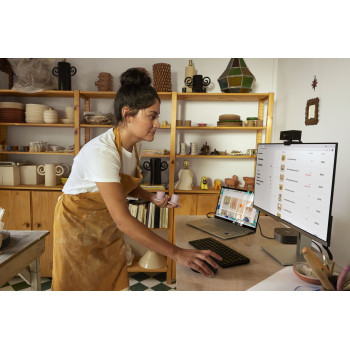 HP 350 Kompaktowa Bezprzewodowa Klawiatura Multi-Device Czarna 692S8AA#ABF