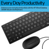 HP Desktop 320MK Przewodowy zestaw klawiatury i myszy, rosyjska klawiatura, czarny 9SR36AA#ACB
