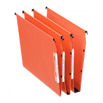 LEITZ Esselte 21630 segregator dźwigniowy A4 80 mm pomarańczowy