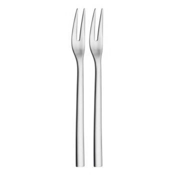 WMF Nuova Zestaw Widelców do Serwowania 2 szt., Stal Nierdzewna Cromargan 18/10, Polerowana, 18,5 cm, Zmywarka Bezpieczna 1291496042