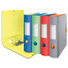 LEITZ Active Urban Chic segregator dźwigniowy A4 82 mm jasnoczerwony Polyfoam Duo-Optik zaokrąglony grzbiet (1116-00-20)