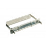 Leitz Zszywacz biurowy metalowy z 2 suwakami do standardowego dziurkowania 80 mm, srebrny, 50 sztuk (3068-00-00)