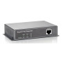 LevelOne POR-0321 2-portowy repeater Gigabit PoE, 802.3af/at/bt, moc wyjściowa 60W, obudowa metalowa