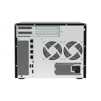 QNAP TVS-H877AX-R5-16G 8-kieszeniowy QuTS hero NAS, AMD Ryzen V1500B, 16GB RAM, 2x2.5GbE, 2U Rackmount