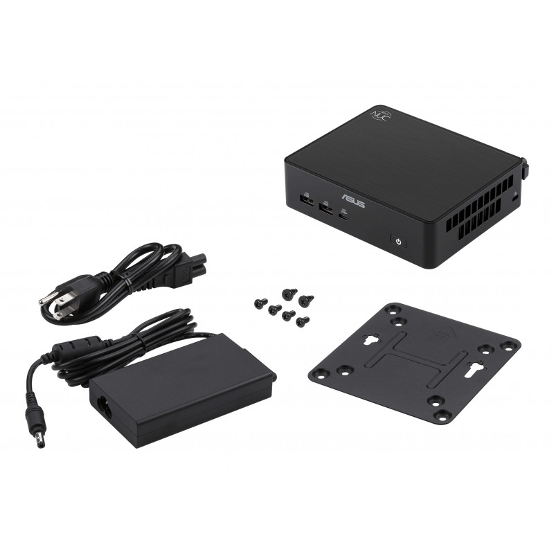 ASUS NUC 16 Pro RNUC16GDKU7684N2 Mini PC, Intel Core Ultra 7 356H, 32GB RAM, 1TB SSD, Wi-Fi 6E, Czarny 90AS00Q1-M002L0
