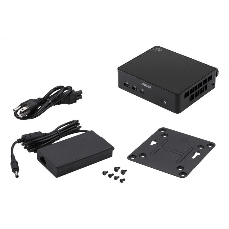 ASUS NUC 16 Pro RNUC16GDKU7684N2 Mini PC, Intel Core Ultra 7 356H, 32GB RAM, 1TB SSD, Wi-Fi 6E, Czarny 90AS00Q1-M002L0