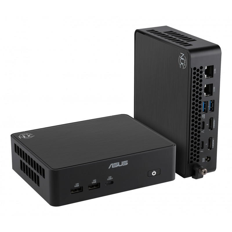 ASUS NUC 16 Pro RNUC16GDKU7684N2 Mini PC, Intel Core Ultra 7 356H, 32GB RAM, 1TB SSD, Wi-Fi 6E, Czarny 90AS00Q1-M002L0