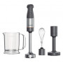 Kenwood 0W22111072 Blender ręczny, 1000 W, regulacja prędkości, stopa ze stali nierdzewnej, biało-szary