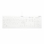 CHERRY DIGITAL HEALTH Active Key AK-C8112 Medyczna zmywalna klawiatura, pełnowymiarowa, USB, QWERTZ, biała AK-C8112-US-W/CH