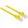 Intellinet wysokiej wydajności kabel sieciowy Cat.7 SFTP, 15 m, RJ-45 męski do RJ-45 męski, żółty, bezhalogenowy, snagless 741125