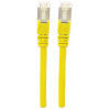 Intellinet wysokiej wydajności kabel sieciowy Cat.7 SFTP, 15 m, RJ-45 męski do RJ-45 męski, żółty, bezhalogenowy, snagless 741125