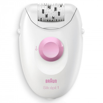 Braun Silk-épil 1 SE1-000 Epilator (Biały/Różowy) 7500435224949