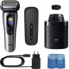Braun NEVO 17000cc Golarka elektryczna ze stacją Clean&Charge, 5 trybów, głowica 360°, chrom/srebro 349659