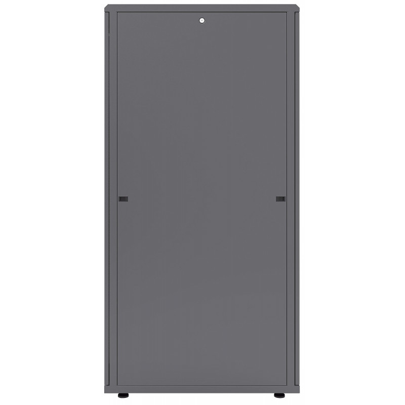 Szafa sieciowa Intellinet 42U 19 inch, czarna RAL 9005, 600x1000mm, zamykane szklane przednie drzwi 713733