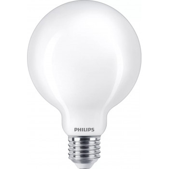 Philips LED Classic 60W G93 E27 ciepła biała matowa nieściemnialna żarówka kulista