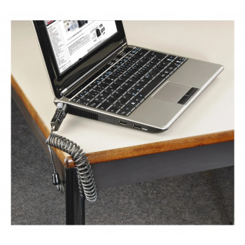 Hama 4-cyfrowy zamek szyfrowy do laptopów i netbooków, antracytowy (00054106)