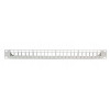 LogiLink 19-calowy panel krosowy Keystone, 24 porty, ekranowany, jasnoszary (RAL7035), 1U, do 24 modułów Keystone, 1 szt. (NK4073)