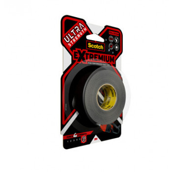 3M Extremium Czarna Taśma Naprawcza do Wiązania Odporna na UV Wodoodporna 10 m x 24 mm 6 Rolek 7100207215
