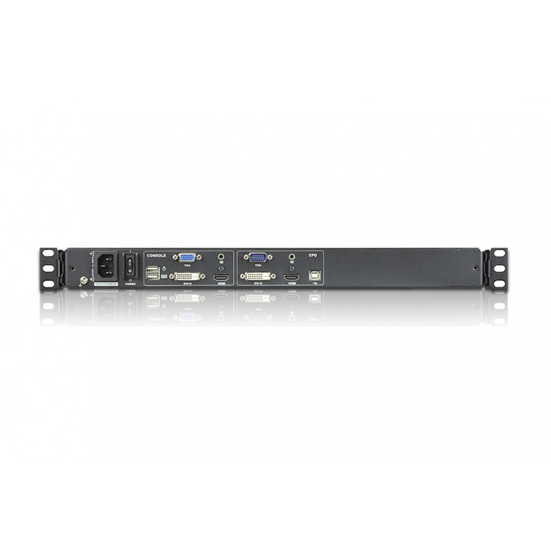 ATEN CL6700MW 1U 17 inch Full HD konsola KVM LCD z włoską klawiaturą, DVI, USB CL6700MW-AT-XG-2XK06ITG