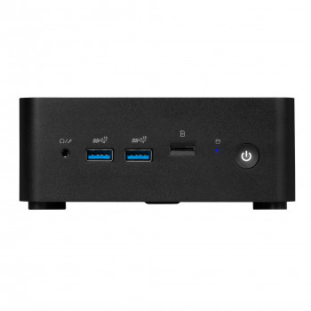 MSI Cubi NUC 1M-021DE Mini PC Barebone - Intel Core 5 120U, 8GB RAM, 512GB SSD, Windows 11 Pro, Czarny 00B0B111-021