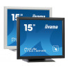 Iiyama ProLite T1531SR-B5 15 inch Monitor dotykowy LED - 1024 x 768, TN, HDMI/VGA/DisplayPort, głośniki, matowy czarny