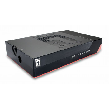 LevelOne GSW-0507 5-portowy przełącznik Gigabit Ethernet - Desktop 0530147