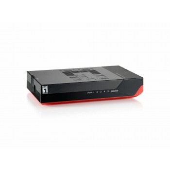 LevelOne GSW-0507 5-portowy przełącznik Gigabit Ethernet - Desktop 0530147
