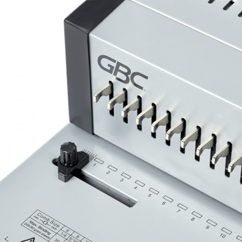 GBC CombBind CB25Pro maszyna do oprawy grzbietami plastikowymi, A4, dziurkowanie 25 arkuszy, oprawa 500 arkuszy, w pełni metalowa 4410037