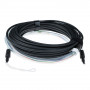 ACT 30m Wielomodowy OM4 50/125 Kabel Światłowodowy Wewnętrzny/Zewnętrzny, 8 Włókien, LC do LC, LSZH, Aqua RL4303