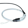 ACT 30m Wielomodowy OM4 50/125 Kabel Światłowodowy Wewnętrzny/Zewnętrzny, 8 Włókien, LC do LC, LSZH, Aqua RL4303