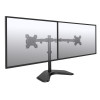 ACT AC8363 Podwójne ramię do monitora na biurko dla 2 ekranów do 32 inch - montaż na zacisk i przelotkę, VESA 75/100, 8 kg na ramię, czarny