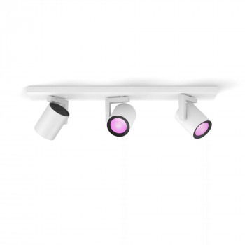 Signify Philips Hue White & Color Ambiance Argenta 3-punktowa lampa sufitowa biała