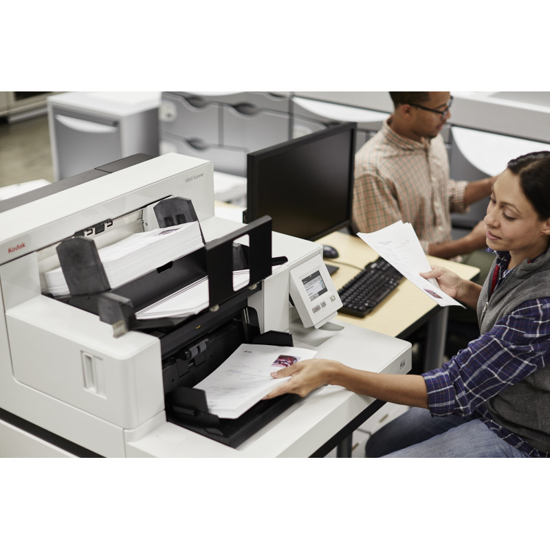 Skaner dokumentów produkcyjny Kodak i5850 - Duplex, 600 dpi, 210 ppm, ADF na 750 arkuszy, USB 2.0