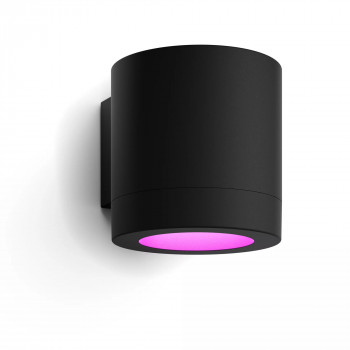 Philips Hue WACA Muscari Wall Spot Round Czarny