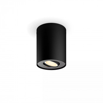 Philips Hue White Ambiance Pillar Pojedynczy Reflektor Czarny Rozszerzenie