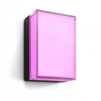 Philips Hue WACA Scenova prostokątna lampa ścienna czarna