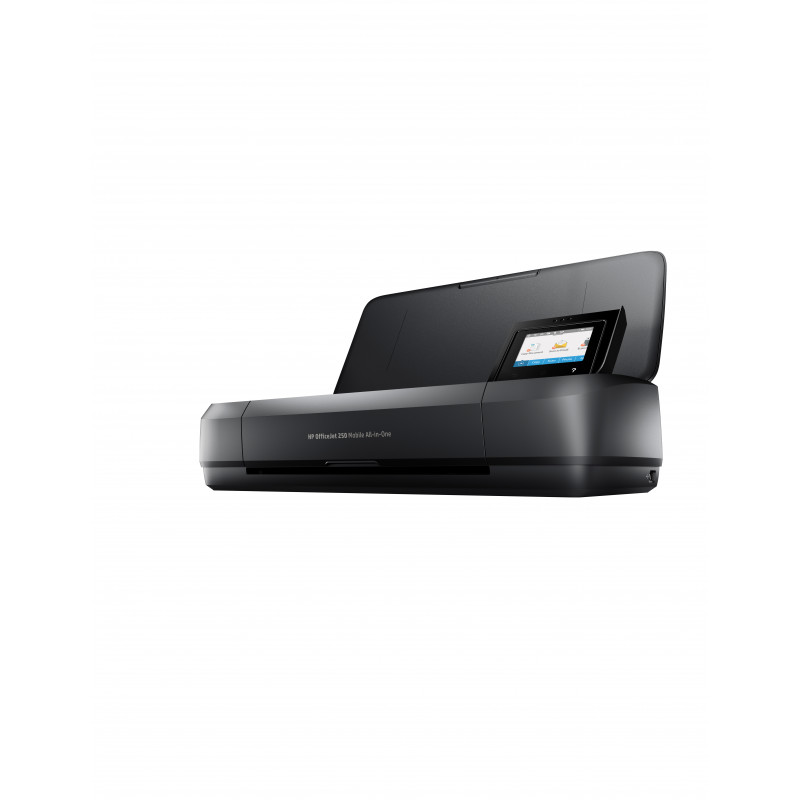 HP OfficeJet 250 Mobilna Drukarka All-in-One - Drukuj, Kopiuj, Skanuj, Wi-Fi, 4800 x 1200 DPI, 10 str./min Czarny