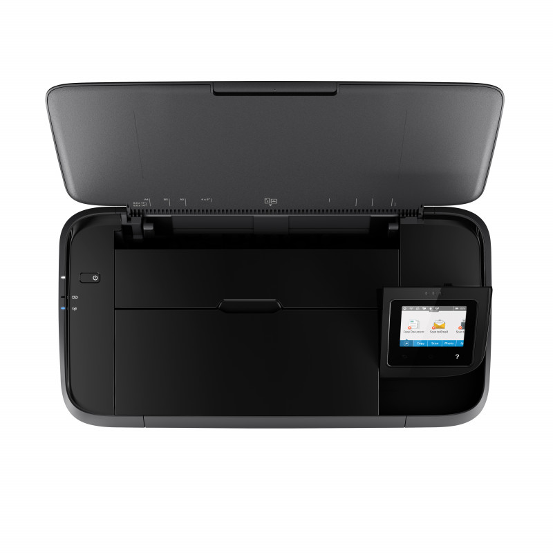 HP OfficeJet 250 Mobilna Drukarka All-in-One - Drukuj, Kopiuj, Skanuj, Wi-Fi, 4800 x 1200 DPI, 10 str./min Czarny
