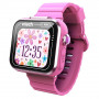 VTech KidiZoom Smart Watch MAX różowy smartwatch dla dzieci z podwójnymi aparatami, ponad 20 grami, trackerem aktywności, wodoodporny