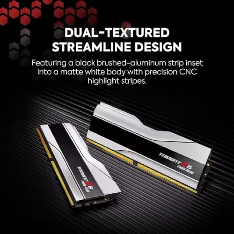G.Skill Trident Z5 Neo EXPO RGB 64GB (2x32GB) DDR5 PC5-48000C30 6000MHz Zestaw dwukanałowy