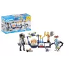 Playmobil 71450 My Life: Naukowcy z robotami Impreza o tematyce naukowej w laboratorium z dronem transportowym i robotami Zabawna pomysłowa zabawa w odgrywanie ról Arti