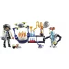 Playmobil 71450 My Life: Naukowcy z robotami Impreza o tematyce naukowej w laboratorium z dronem transportowym i robotami Zabawna pomysłowa zabawa w odgrywanie ról Arti