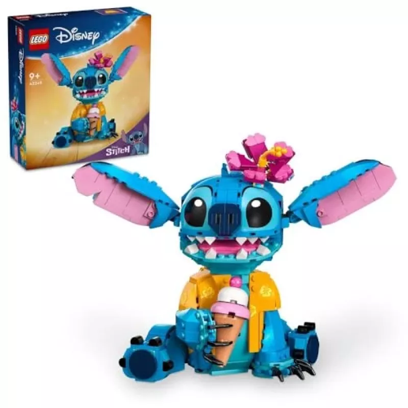 LEGO | Disney Stitch Zestaw do budowania dla dzieci z lodami w rożku 43249