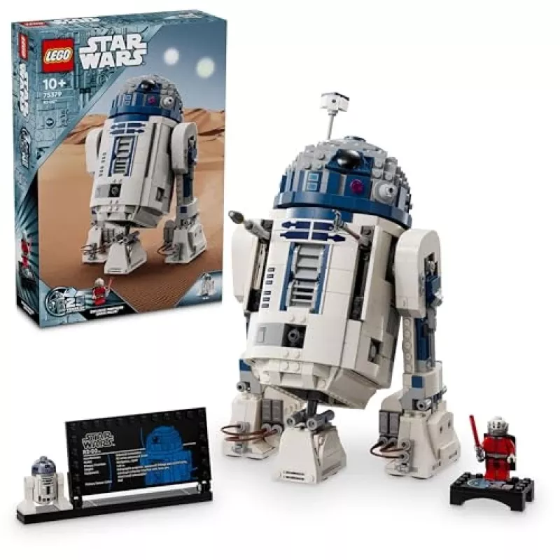 LEGO zestaw do zbudowania droida R2‑D2 75379 — 1050 elementów, 10+ lat, 160×110×240 mm, 0,24 kg