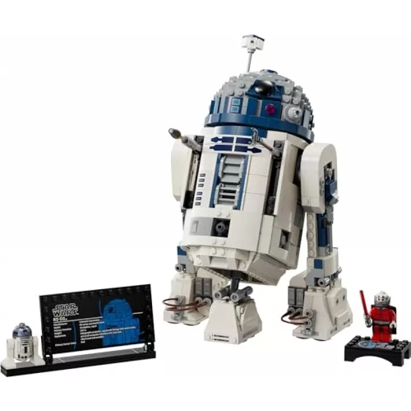 LEGO zestaw do zbudowania droida R2‑D2 75379 — 1050 elementów, 10+ lat, 160×110×240 mm, 0,24 kg