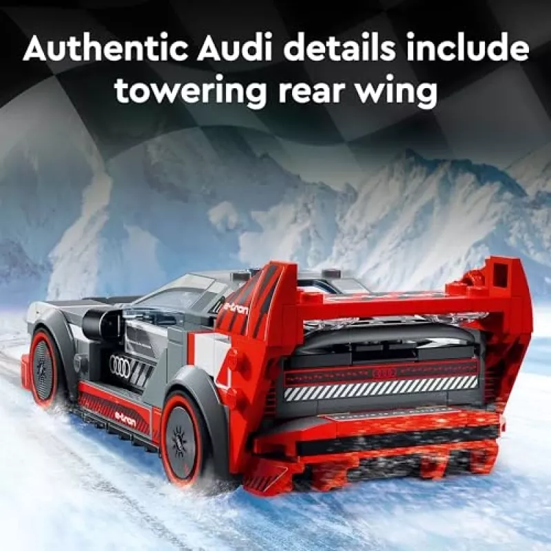 Lego Speed Champions 76921 Audi S1 E-Tron Quattro Zestaw z Samochodem Wyścigowym
