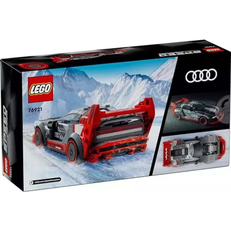Lego Speed Champions 76921 Audi S1 E-Tron Quattro Zestaw z Samochodem Wyścigowym